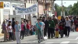 Karel Čapek a Dášeňka na Májových slavnostech 2012